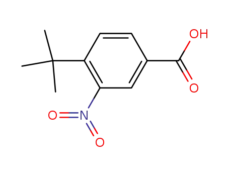 Molecular Structure of 59719-78-7 (4-TERT-BUTYL-3-NITROBENZOIC ACID)
