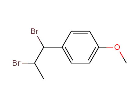 Molecular Structure of 1201-60-1 (1-(1,2-dibromopropyl)-4-methoxybenzene)