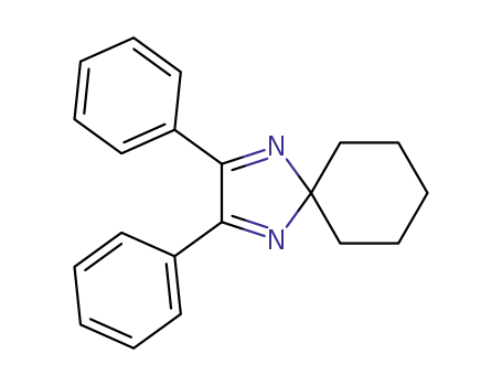 2,3-Diphenyl-1,4-diazaspiro(4.5)deca-1,3-diene