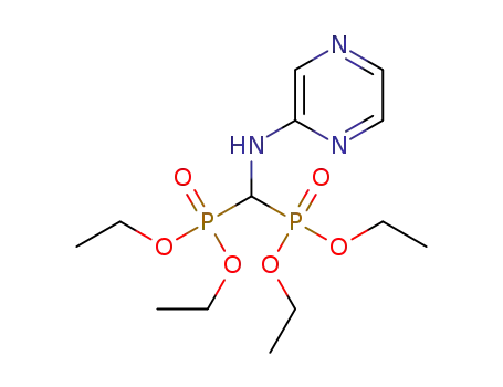 tetraethyl [(pyrazin-2-ylamino)methylene]bis(phosphonate)