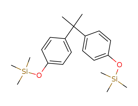 Molecular Structure of 4387-16-0 (BIS(TRIMETHYLSILYL)BISPHENOL A)