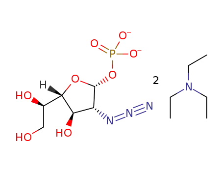 2-azido-2-deoxy-α-D-galactofuranosyl phosphate triethylammonium salt