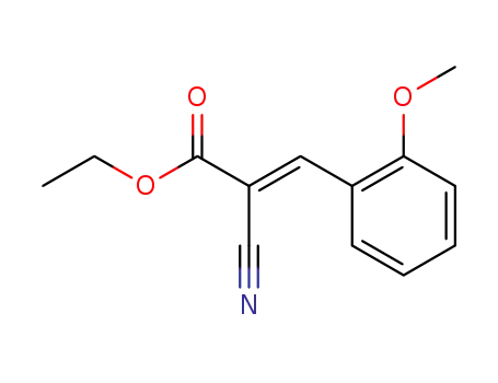 (E)-2-cyano-3-(2-methoxyphenyl)-2-propenoic acid ethyl ester
