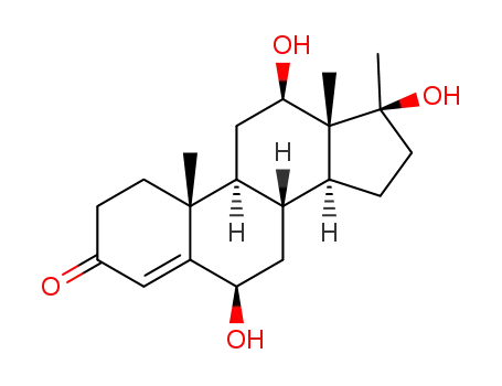 6β,12β-dihydroxy-17α-methyltestosterone