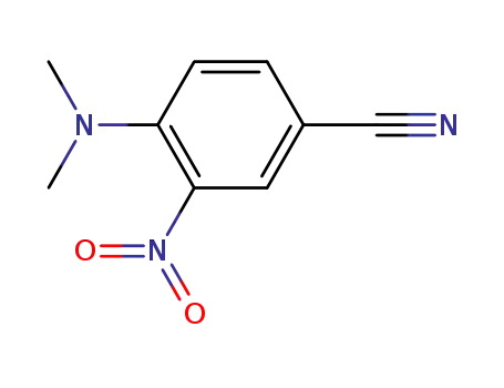 Molecular Structure of 19005-63-1 (4-DIMETHYLAMINO-3-NITROBENZON&)