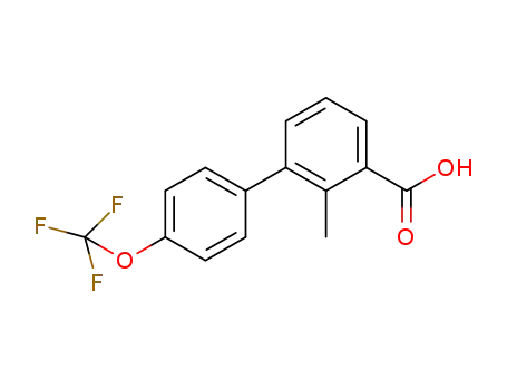 2-methyl-4'-(trifluoromethoxy)-[1,1'-biphenyl]-3-carboxyIic acid