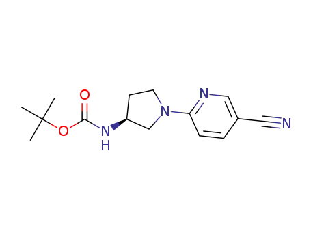 (S)-tert-butyl (1-(5-cyanopyridin-2-yl)pyrrolidin-3-yl)carbamate