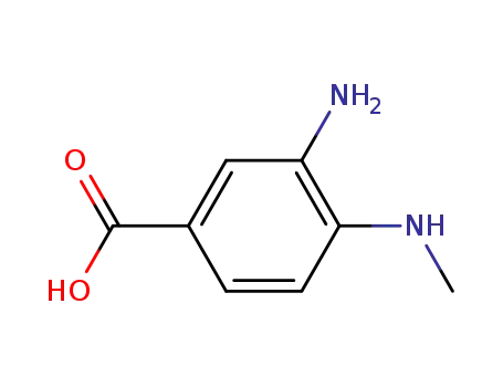 Benzoicacid, 3-amino-4-(methylamino)-