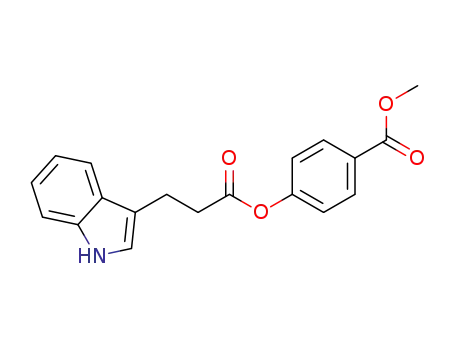 methyl 4-((3-(1H-indol-3-yl)propanoyl)oxy)benzoate