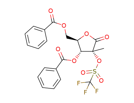 ((2R,3R,4R)-3-(benzoyloxy)-4-methyl-5-oxo-4-(((trifluoromethyl)sulfonyl)oxy)tetrahydrofuran-2-yl)methylbenzoate