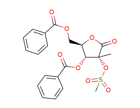 ((2R,3R,4R)-3-(benzoyloxy)-4-methyl-4-((methylsulfonyl)oxy)-5-oxotetrahydrofuran-2-yl)methylbenzoate