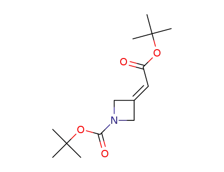 tert-butyl 3-(2-(tert-butoxy)-2-oxoethylidene)azetidine-1-carboxylate