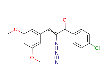 2-azido-1-(4-chlorophenyl)-3-(3,5-dimethoxyphenyl)prop-2-en-1-one