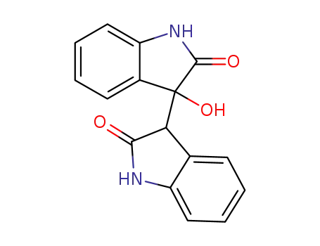 Molecular Structure of 6011-63-8 ([3,3'-Bi-2H-indole]-2,2'-dione,1,1',3,3'-tetrahydro- 3-hydroxy- )