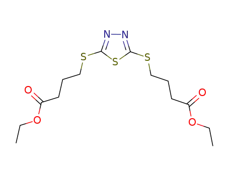 diethyl 4,4′-[(1,3,4-thiadiazol-2,5diyl)bis(sulfanediyl)]dibutanoate