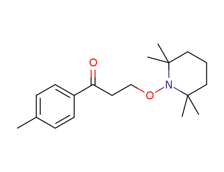3-((2,2,6,6-tetramethylpiperidin-1-yl)oxy)-1-(p-tolyl)propan-1-one