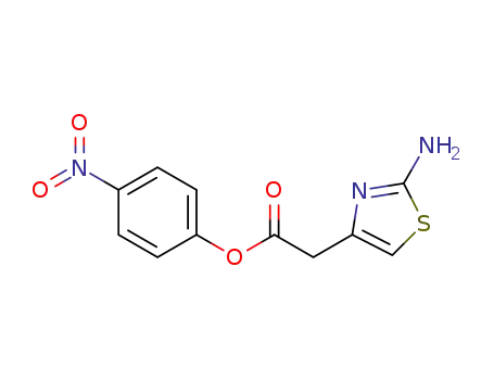 4-nitrophenyl-(2-amino-1,3-thiazol-4-yl)acetate