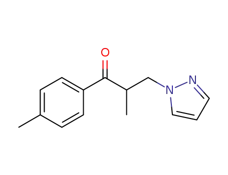 2-methyl-3-(1H-pyrazol-1-yl)-1-(p-tolyl)propan-1-one