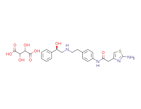 (R)-2-(2-aminothiazol-4-yl)-4’-[2-[(2-hydroxy-2-phenylethyl)amino]ethyl]acetanilide monotartrate