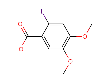 2-Iodo-4,5-dimethoxybenzoic acid cas no. 61203-48-3 97%