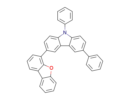 3-dibenzofuran-4-yl-6,9-diphenyl-9H-carbazole