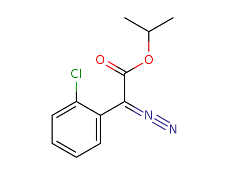 isopropyl 2-(2-chlorophenyl)-2-diazoacetate