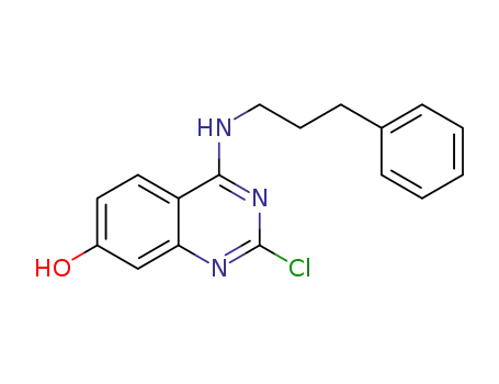 4-((3-phenylpropyl)amino)-2-chloroquinazolin-7-ol