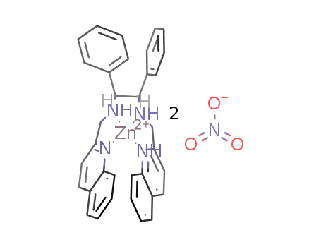 (meso-1,2-N,N’-bisquinoline-2-methyl-diphenyl-1,2-diamine) zinc(II) trifluoromethanesulfonate