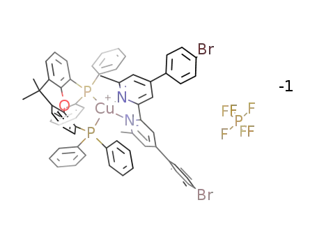 C63H50Br2CuN2OP2(1+)*F6P(1-)