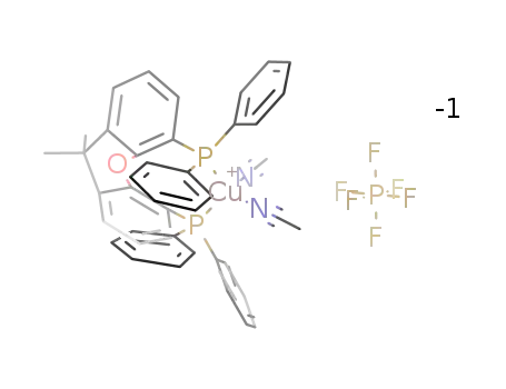 [Cu(4,5-bis(diphenylphosphino)-9,9-dimethylxanthene)(CH3CN)2]PF6