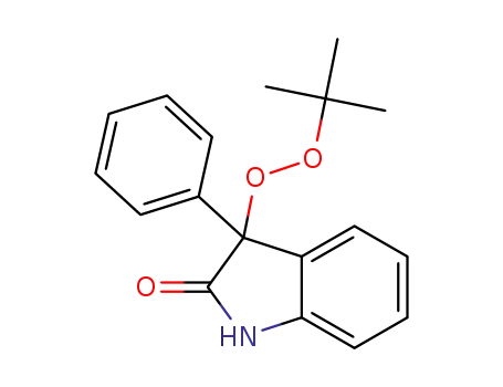 3-(tert-butylperoxy)-3-phenylindolin-2-one