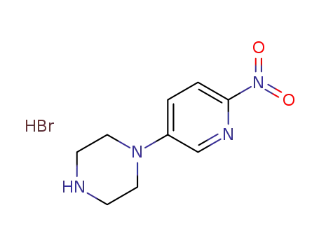 4-(6-nitropyridin-3-yl)piperazin-1-ium bromide