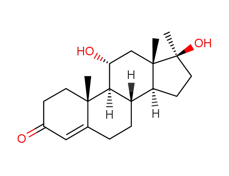 4-androsten-17α-methyl-11α, 17β-diol-3-one