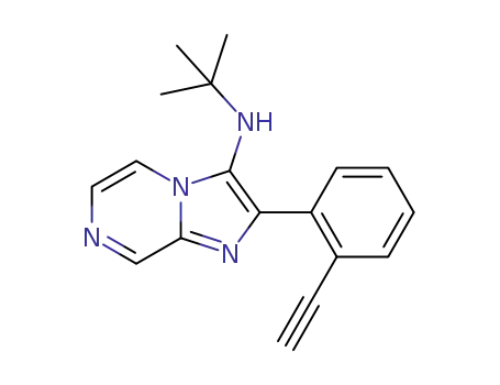 N-(tert-butyl)-2-(2-ethynylphenyl)imidazo[1,2-a]pyrazin-3-amine