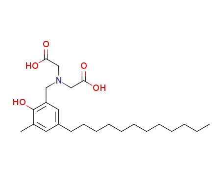 2,2'-((5-dodecyl-2-hydroxy-3-methylbenzyl)azanediyl)diacetic acid