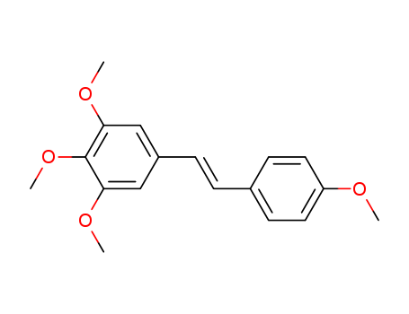 Benzene,1,2,3-trimethoxy-5-[(1E)-2-(4-methoxyphenyl)ethenyl]-