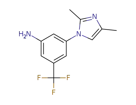 3-(2,4-dimethyl-1H-imidazol-1-yl)-5-(trifluoromethyl)aniline