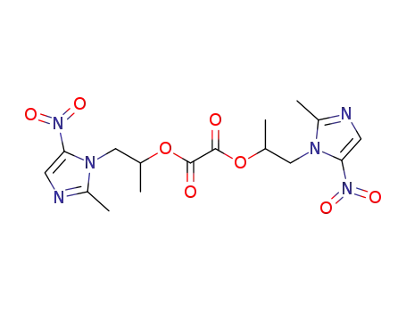 bis(1-(2-methyl-5-nitro-1H-imidazol-1-yl)propan-2-yl) oxalate