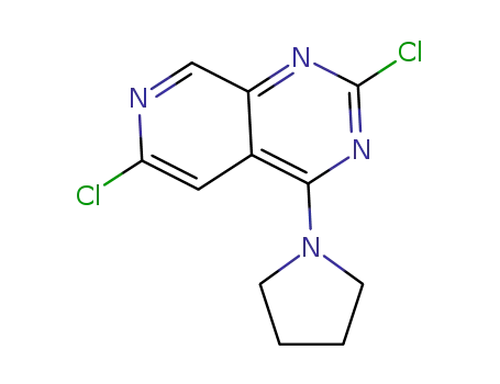 2,6-dichloro-4-(pyrrolidin-1-yl)pyrido[3,4-d]pyrimidine