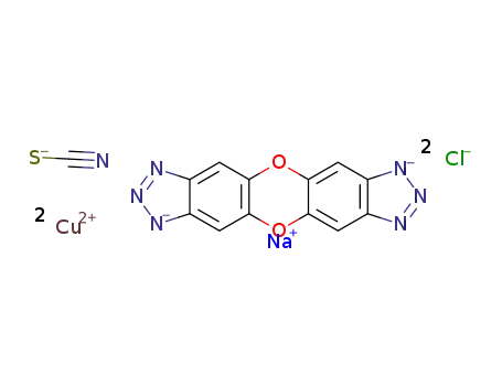 sodium[(copper(II))2(SCN)(chloride)2(bis(1H-1,2,3-triazolo[4,5-b],[4’,5’-i])dibenzo-[1,4]dioxin)]