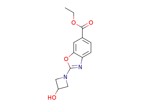 ethyl 2-(3-hydroxyazetidin-1-yl)-1,3-benzoxazole-6-carboxylate
