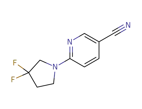 6-(3,3-difluoropyrrolidin-1-yl)nicotinonitrile