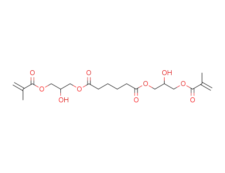 1,6-bis[2-hydroxy-3-methacryloyloxypropyl] hexanedioate