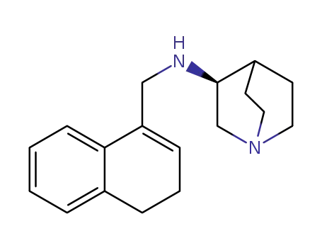 N-[(3,4-dihydronaphthalen-1-yl)methyl]-(S)-1-azabicyclo[2.2.2]octan-3-amine