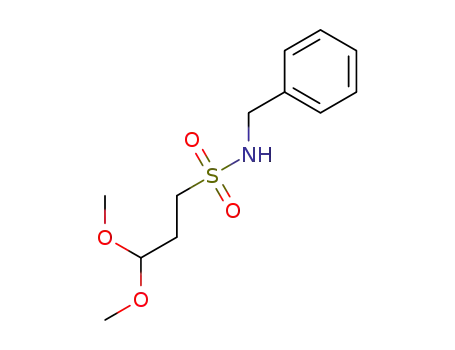 N-benzyl-3,3-dimethoxypropylsulfonamide