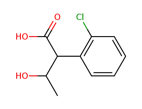 2-(2-chloro-phenyl)-3-hydroxy-butyric acid