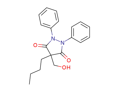 4-n-Butyl-4-hydroxymethyl-1,2-diphenyl-3,5-dioxopyrazolidin