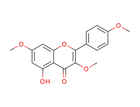 4H-1-Benzopyran-4-one,5-hydroxy-3,7-dimethoxy-2-(4-methoxyphenyl)-