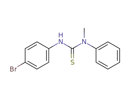 N-methyl-N-phenyl-N'-p-bromophenylthiourea