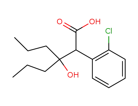 2-(2-chloro-phenyl)-3-hydroxy-3-propyl-hexanoic acid